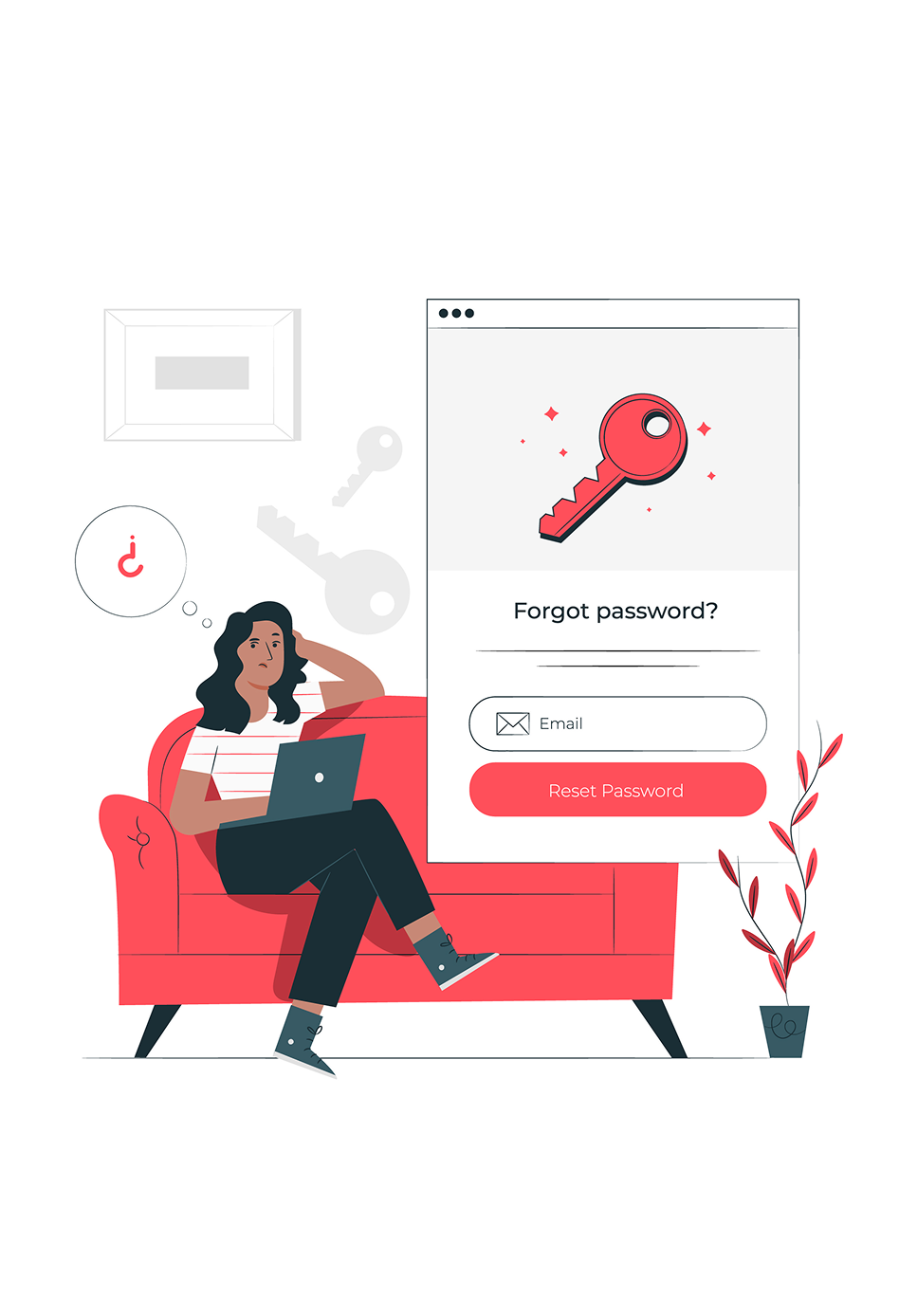Forgot Password Page Image